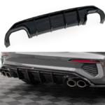 Lip Spoiler Audi S3 8Y Rear Valance Gloss Black