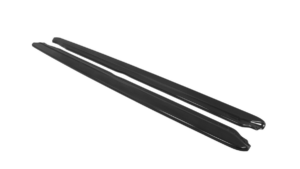 Lip Spoiler Audi S6 C5 Side Skirts Gloss Black