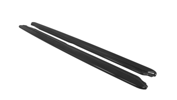 Lip Spoiler Audi S6 C5 Side Skirts Gloss Black