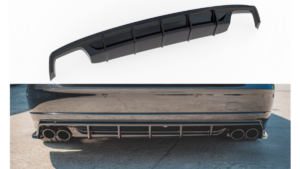 Lip Spoiler Audi S8 D4 Facelift Rear Valance Gloss Black