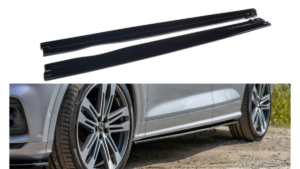 Lip Spoiler Audi SQ5 FY Side Skirts Gloss Black