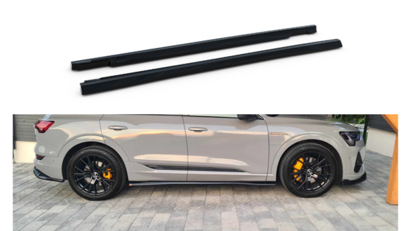 Lip Spoiler Audi e-Tron S-Line Side Skirts