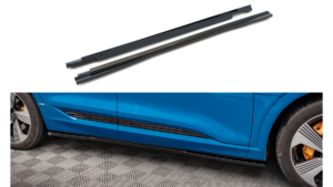 Lip Spoiler Audi e-tron Side Skirts Gloss Black