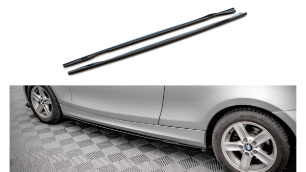 Lip Spoiler BMW 1 E81 Facelift Side Skirts v.2