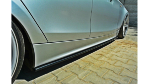 Lip Spoiler BMW 1 E87 Side Skirts Gloss Black