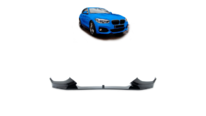 Lip Spoiler BMW 1 F20 F21 Facelift Front Bumper Gloss Black