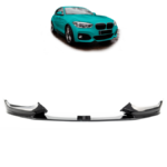 Front Bumper Lip BMW 1 F20 F21 Facelift Gloss Black