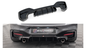 Lip Spoiler BMW 1 F20 F21 Facelift Rear Valance M-Power Gloss Black
