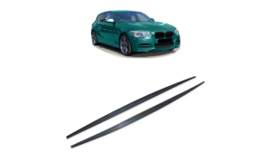 Side Skirt Extensions BMW 1 F20 F21 Matt Black