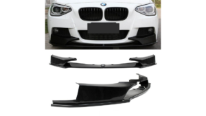 Lip Spoiler BMW 1 F20 F21 Front Bumper Gloss Black