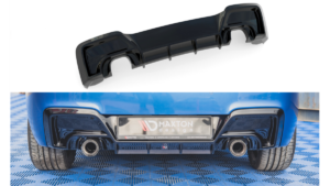 Lip Spoiler BMW 1 F20 M-Pack Rear Valance v.1 Gloss Black