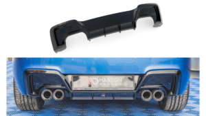 Lip Spoiler BMW 1 F20 M-Pack Rear Valance v.2 Gloss Black