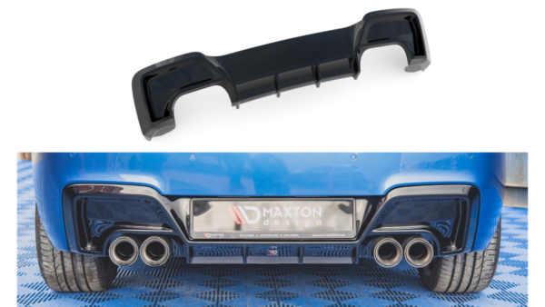 pol_pl_Dokladka-BMW-1-F20-M-Pack-Zderzak-Tyl-v-2-Gloss-Black-274810_6.png Lip Spoiler BMW 1 F20 M-Pack Rear Valance v.2 Gloss Black