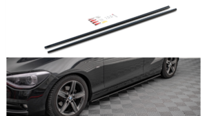 Lip Spoiler BMW 1 F20 Side Skirts Gloss Black