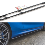 BMW 1 F21 M-Pack küljelaiendid Racing must