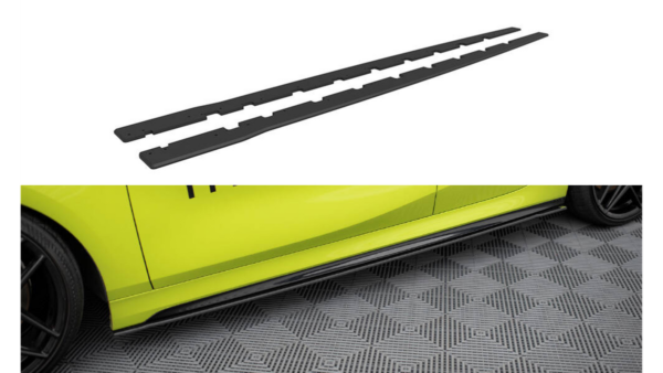 Lip Spoiler BMW 1 F40 M-Pack Side Skirts Street Pro Black