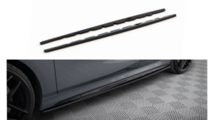 Lip Spoiler BMW 1 F40 M-Pack Side Skirts v.1 Gloss Black