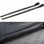 Lip Spoiler BMW 1 F40 M-Pack Side Skirts v.3 Gloss Black
