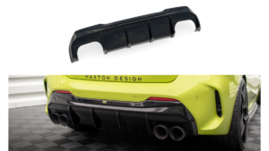 Lip Spoiler BMW 1 F40 M-Pack Rear Valance v.3 Double Exhaust Version Gloss Black