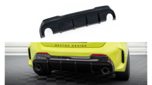 Diffuser BMW 1 F40 M-Pack Rear Valance v.3 Single Exhaust Version Gloss Black