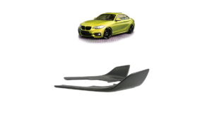 Front Bumper Lip BMW 2 F22 F23 Matt Black