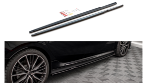 Lip Spoiler BMW 2 F44 M-Pack Side Skirts v.1 Gloss Black