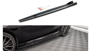 Lip Spoiler BMW 2 F44 M-Pack Side Skirts v.2 Gloss Black