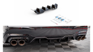 Lip Spoiler BMW 2 F44 M-Pack Rear Valance Gloss Black