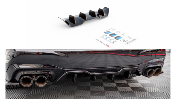 Lip Spoiler BMW 2 F44 M-Pack Rear Valance Gloss Black