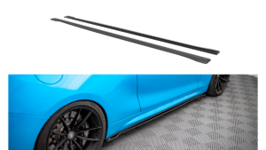 Lip Spoiler BMW 2 F87 M-Pack Side Skirts Street Pro Black