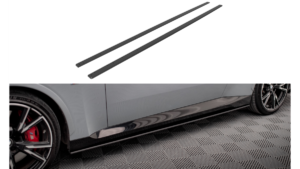 Lip Spoiler BMW 2 G42 M-Pack Side Skirts Street Pro Black-Red