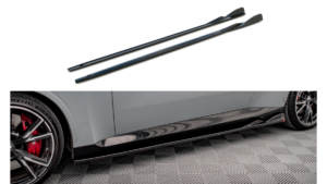 Lip Spoiler BMW 2 G42 M-Pack Side Skirts v.1 Gloss Black