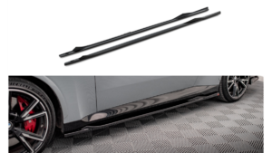 Lip Spoiler BMW 2 G42 M-Pack Side Skirts v.2 Gloss Black