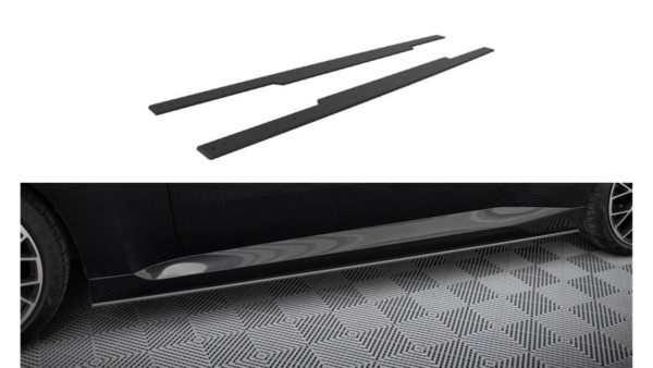 Lip Spoiler BMW 2 G42 Side Skirts Street Pro Black