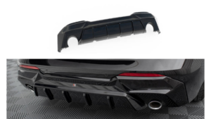 Lip Spoiler BMW 2 G42 Rear Valance Gloss Black