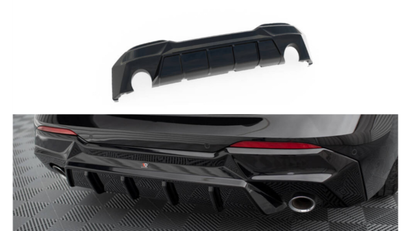 Lip Spoiler BMW 2 G42 Rear Valance Gloss Black