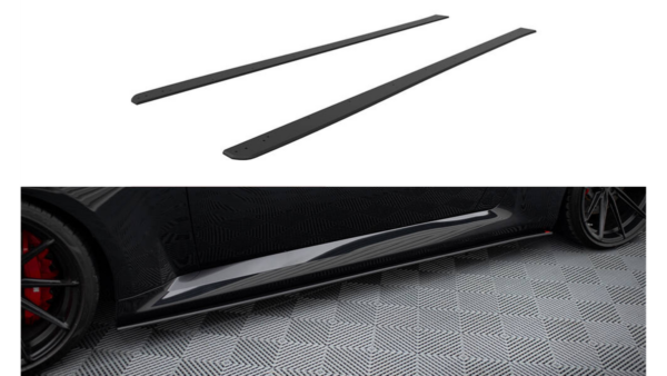 Lip Spoiler BMW 2 G87 M-Pack Side Skirts Street Pro v.1 Black
