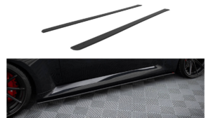 Lip Spoiler BMW 2 G87 M-Pack Side Skirts Street Pro v.1 Black-Red