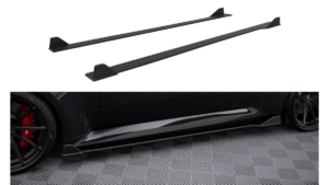 Lip Spoiler BMW 2 G87 M-Pack Side Skirts Street Pro v.2 Black