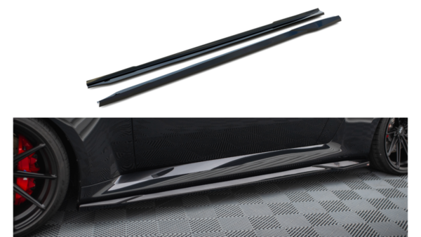 Lip Spoiler BMW 2 G87 M-Pack Side Skirts v.2