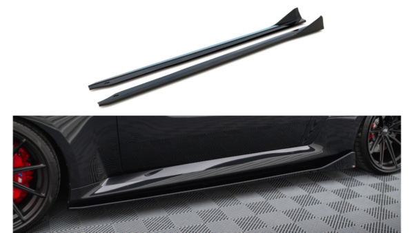 Lip Spoiler BMW 2 G87 M-Pack Side Skirts v.4