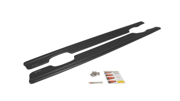 Lip Spoiler BMW 3 E46 M-Pack Side Skirts Gloss Black
