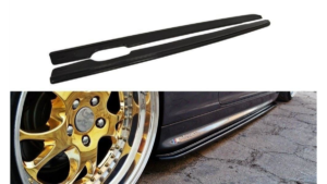 Lip Spoiler BMW 3 E46 M-Pack Side Skirts v.1 Gloss Black