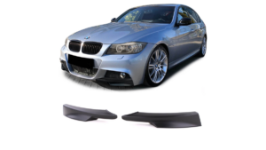 Splitter BMW 3 E90 E91 Facelift Front Bumper Matt Black