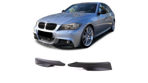 Splitter BMW 3 E90 E91 Facelift Front Bumper Matt Black