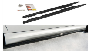 Lip Spoiler BMW 3 E90 E91 M-Pack Side Skirts Gloss Black