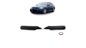 Lip Spoiler BMW 3 E90 E91 Front Bumper Gloss Black