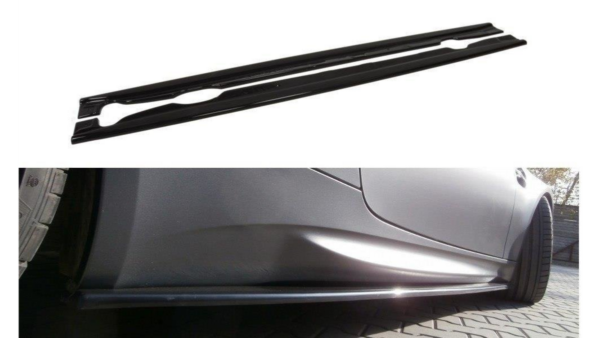 Lip Spoiler BMW 3 E92 M-Pack Side Skirts Gloss Black