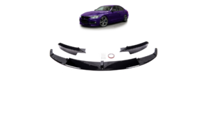 Lip Spoiler BMW 3 F30 F31 Front Bumper Gloss Black