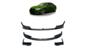 Front Bumper Lip BMW 3 F30 F31 Gloss Black